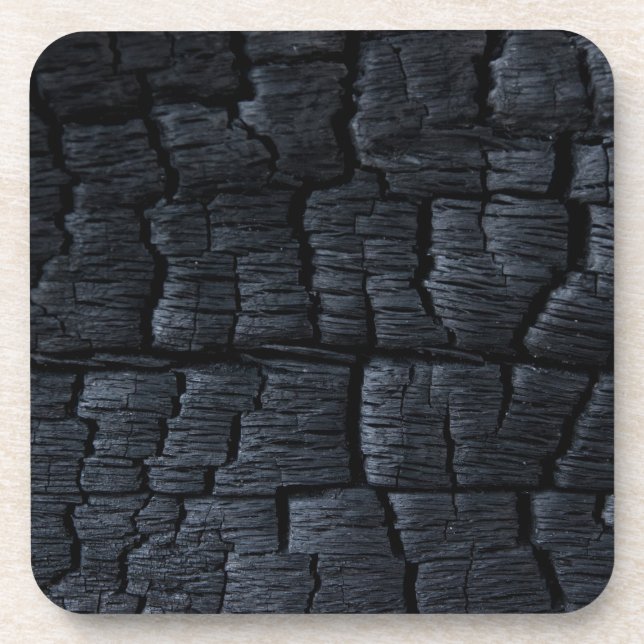 Dessous-de-verre Charbon noir (Devant)