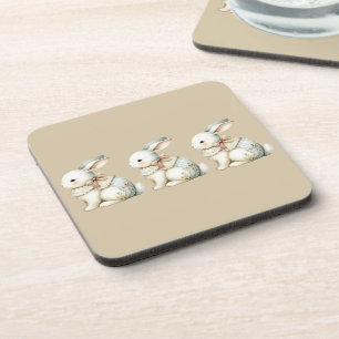 Dessous-de-verre Charme de Lapin Cottagecore