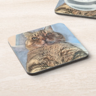 Dessous-de-verre Chat Tigre Majestueux 