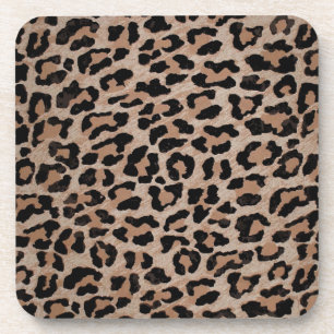 Dessous-de-verre cheetah leopard print