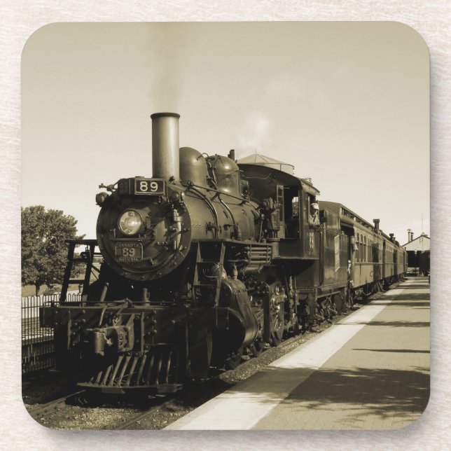 Dessous-de-verre Chemin de fer historique (Devant)