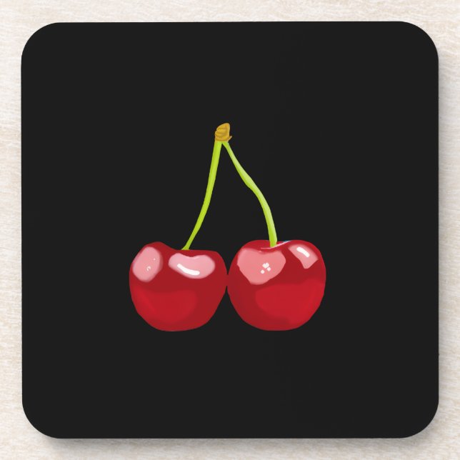 Dessous-de-verre cherries (Devant)