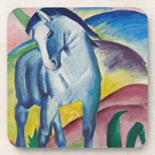 Dessous-de-verre Cheval bleu de Franz Marc, Beaux-arts vintage