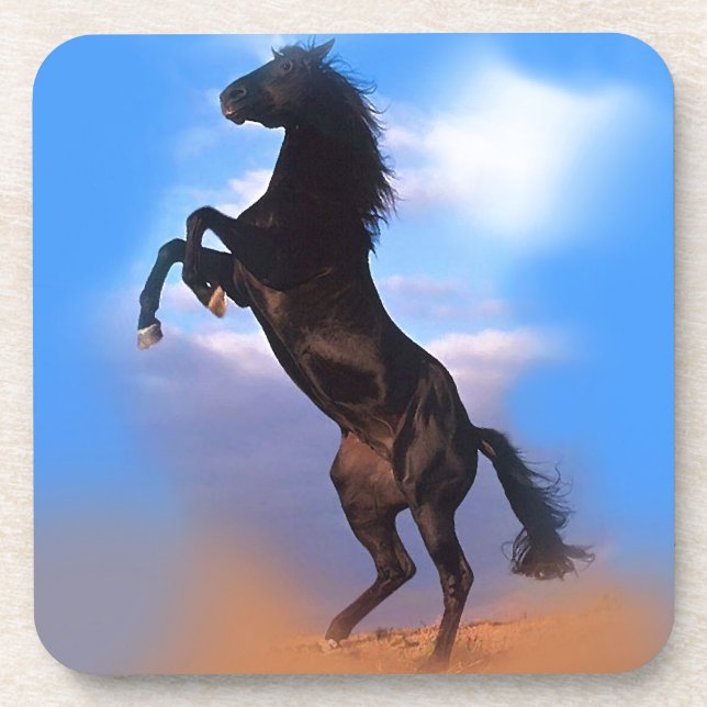 Dessous-de-verre Cheval d'élevage (Devant)