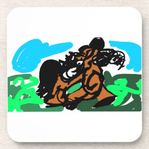 Dessous-de-verre Cheval sauvage