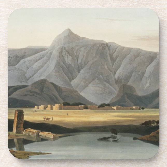 Dessous-de-verre Chevalpettore, plat V de la partie 'de Sc oriental (Devant)