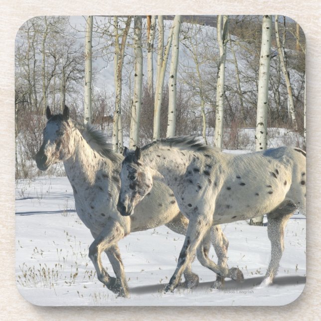 Dessous-de-verre Chevaux d'imaginaire : Le pays des merveilles (Devant)