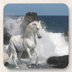 Dessous-de-verre Chevaux d'imaginaire : Mers du sud