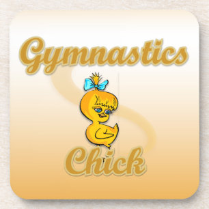 Dessous-de-verre Chick de gymnastique