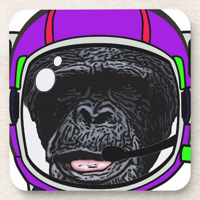 Dessous-de-verre Chimp. spatial (Devant)