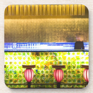 Dessous-de-verre Chine, Shanghai. Bar du Xin Tian Di bar 2