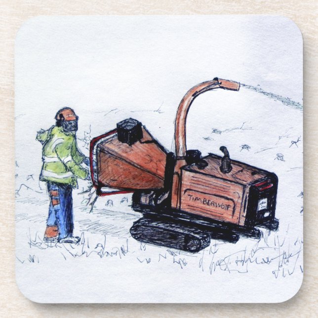 Dessous-de-verre Chipper de Timberwood (Devant)