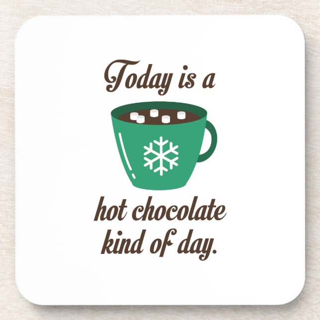 Dessous-de-verre Chocolat chaud (Devant)