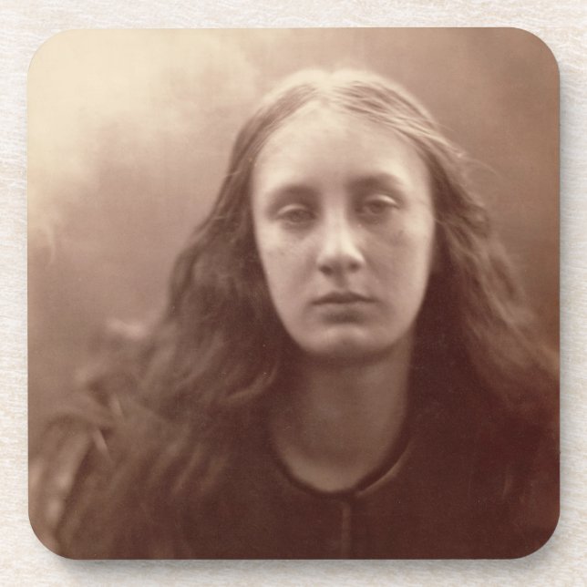 Dessous-de-verre Christabel, portrait de mai Prinsep, c.1867 (sépia (Devant)