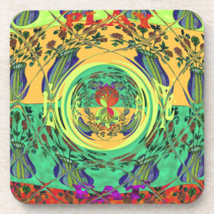 Dessous-de-verre Christmas Eat Love Jouer Hakuna Matata Couleur.png
