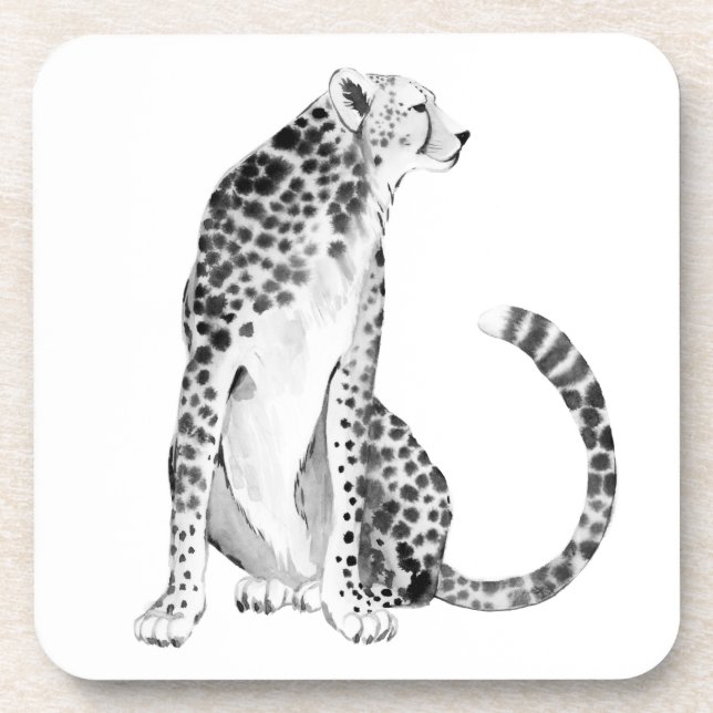 Dessous-de-verre Chrome Cheetah (Devant)