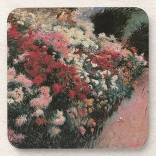 Dessous-de-verre Chrysanthèmes par Dennis Bunker Miller, Beaux-arts
