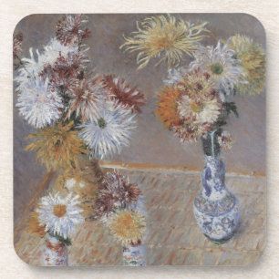 Dessous-de-verre Chrysanthèmes par Gustave Caillebotte