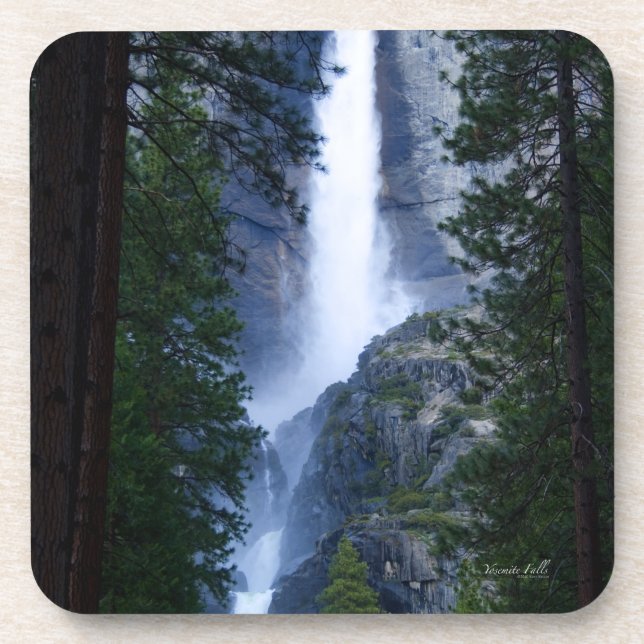 Dessous-de-verre Chute de Yosemite (Devant)