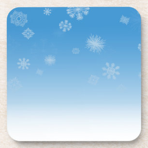 Dessous-de-verre Chutes de neige