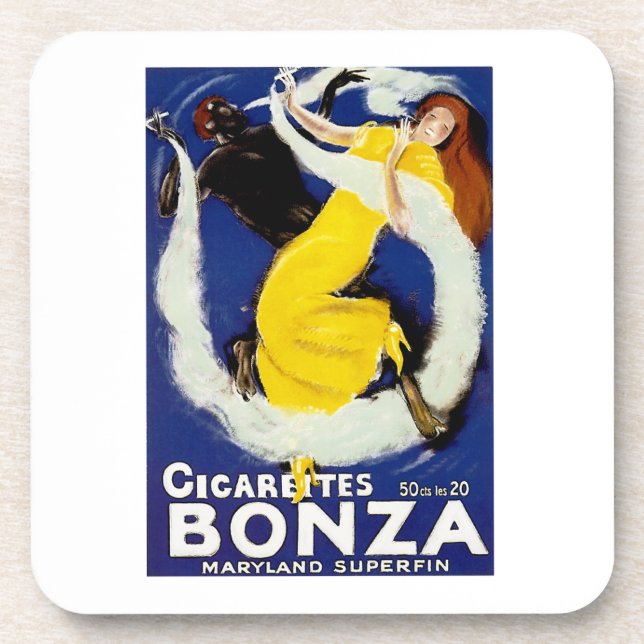 Dessous-de-verre Cigarettes Bonza (Devant)