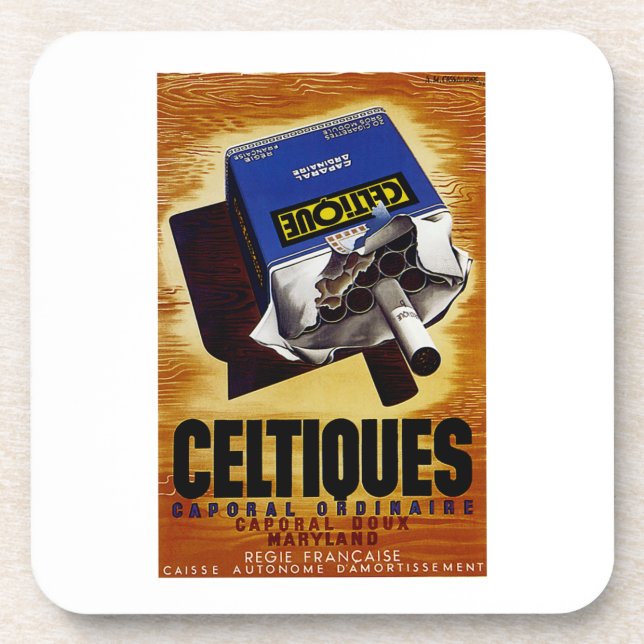 Dessous-de-verre Cigarettes celtiques (Devant)