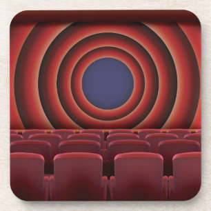 Dessous-de-verre Cinéma de cinéma de film vintage