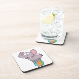 Dessous-de-verre Circus Elephant