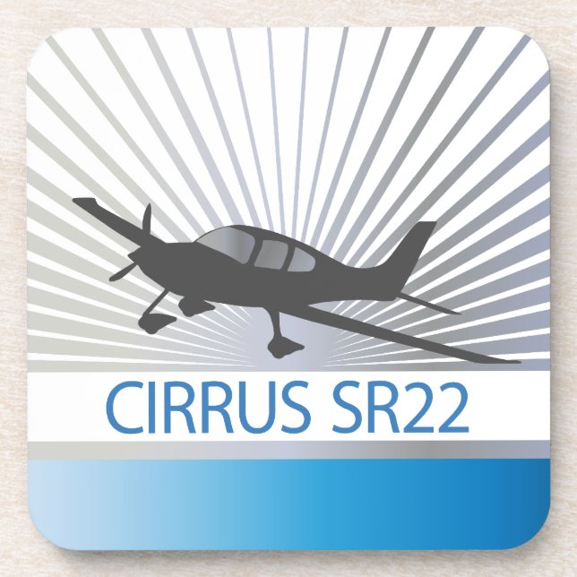 Dessous-de-verre Cirrus SR22 (Devant)