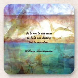 Dessous-de-verre Citation Inspirationnelle De Shakespeare Sur La De
