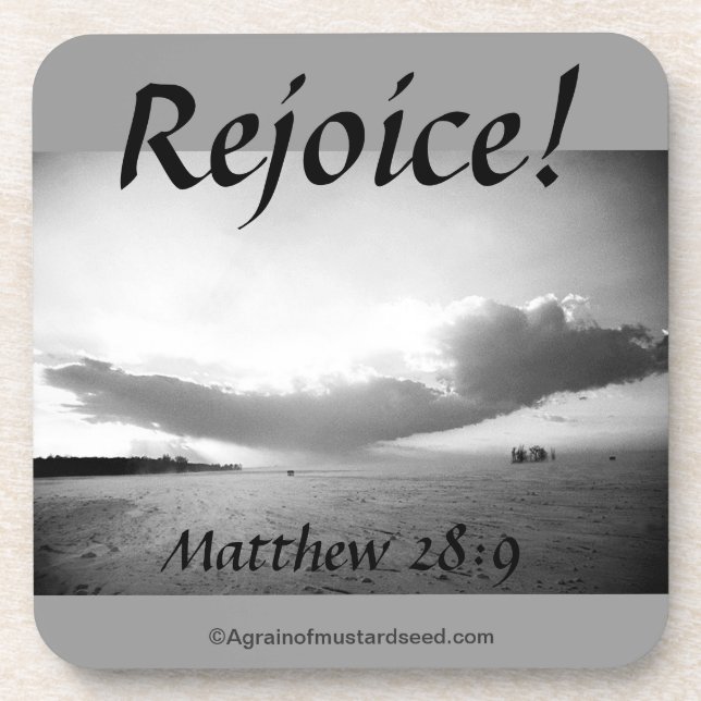 Dessous-de-verre Citations chrétiennes inspirantes (Devant)