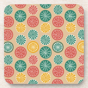 Dessous-de-verre Citrons colorés