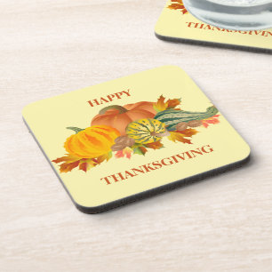Dessous-de-verre Citrouille bon thanksgiving