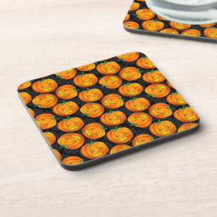 Dessous-de-verre Citrouille vintage de Halloween