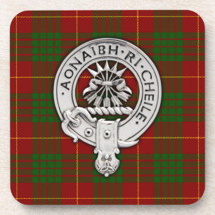 Dessous-de-verre Clan Cameron Crest & Tartan