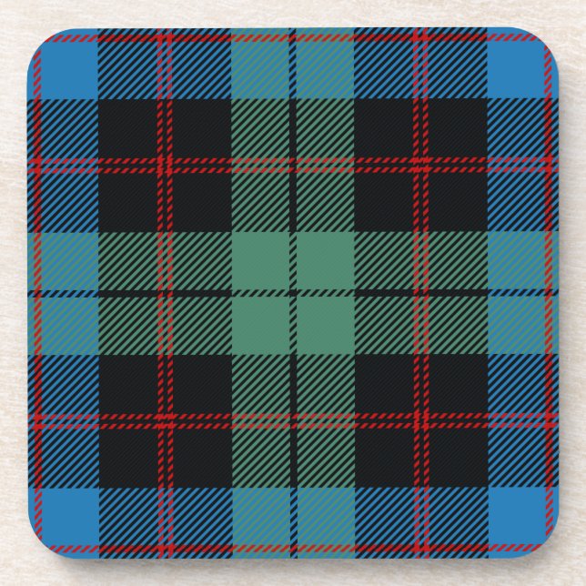 Dessous-de-verre Clan écossais Guthrie Tartan Plaid (Devant)