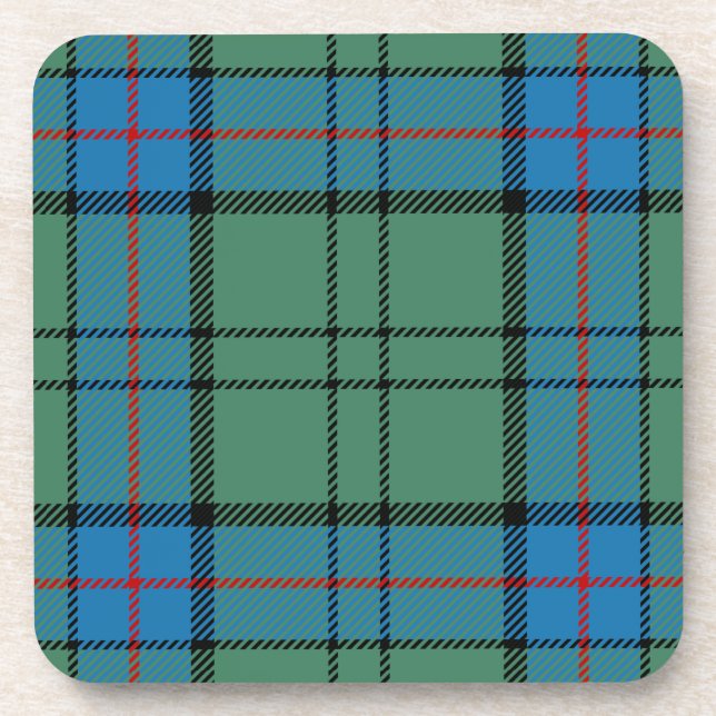 Dessous-de-verre Clan écossais Lockhart Tartan Plaid (Devant)