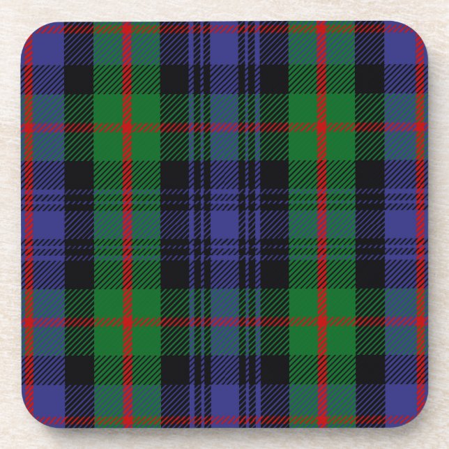 Dessous-de-verre Clan écossais Murray Tartan Plaid (Devant)