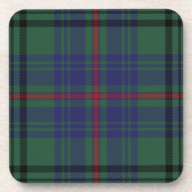 Dessous-de-verre Clan écossais Walker Tartan Plaid (Devant)