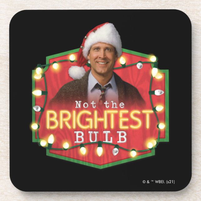 Dessous-de-verre Clark Griswold | Pas l'ampoule la plus brillante (Devant)