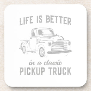 Dessous-de-verre Classique type de camionnette vintage