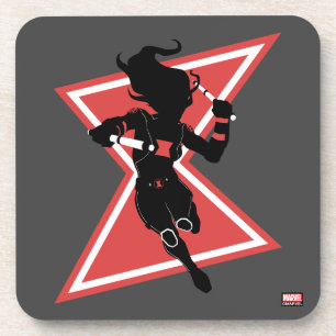 Dessous-de-verre Classiques Avengers   Graphique de l'icône de Blac