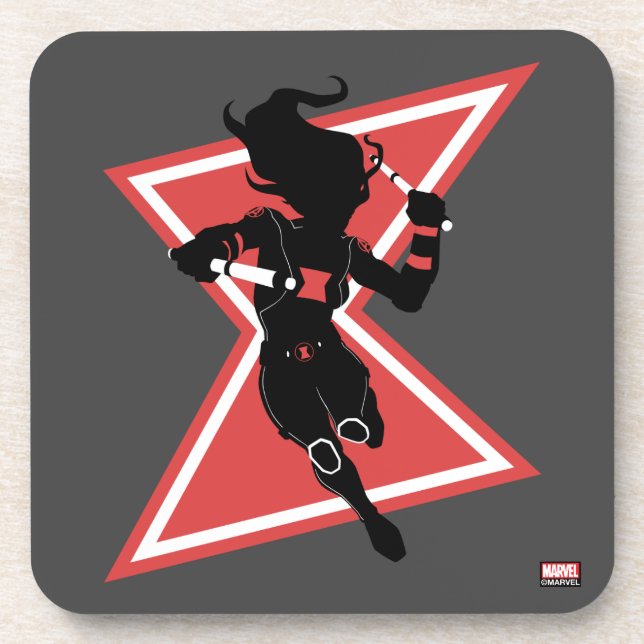 Dessous-de-verre Classiques Avengers | Graphique de l'icône de Blac (Devant)