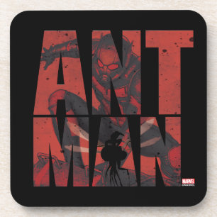 Dessous-de-verre Classiques Avengers   Graphique du nom d'Ant-Man