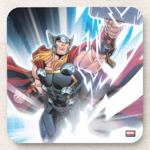 Dessous-de-verre Classiques Avengers Mjolnir Canalise la Foudre
