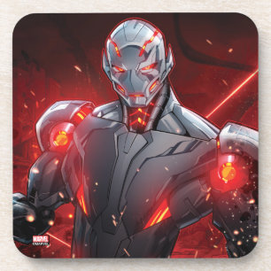 Dessous-de-verre Classiques Avengers Mode Destruction d'Ultron