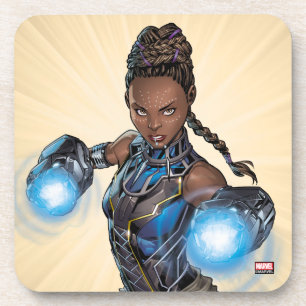 Dessous-de-verre Classiques Avengers   Shuri Saut avec gantelets