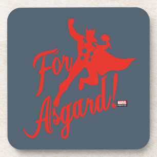 Dessous-de-verre Classiques Avengers Thor "Pour Asgard" Silhouett