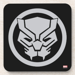 Dessous-de-verre Classiques des Avengers   Icône de Black Panther
