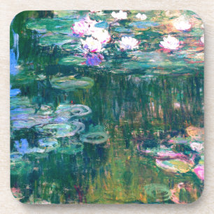 Dessous-de-verre Claude Monet Water Lilies 1917